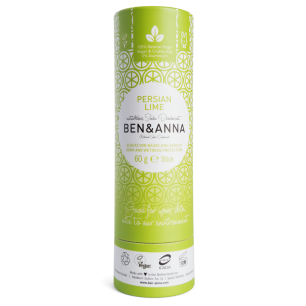 Prírodný dezodorant v papierovej tube BEN&ANNA, 60g – Persian Lime