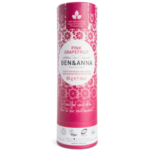 Prírodný dezodorant v papierovej tube BEN&ANNA, 60g Pink Grapefruit