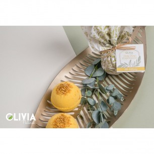 Olivia Natural - Bomba do kúpeľa Ylang – Ylang – Sladký sen