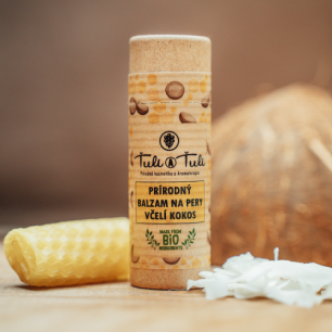 Ťuli a Ťuli - Prírodný balzam na per Včelí kokos